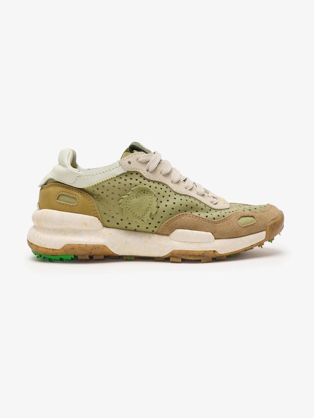 Satorisan Chacrona Leather Sneakers Sage Green EU 39 US 8.5 Comfort Shoes Euro